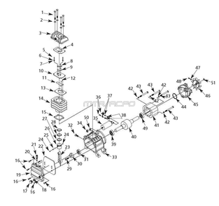 Section 1 Diagram and Parts List for HL400000  Campbell Hausfeld Compressor